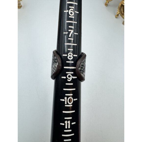 Snake Skin Baroque Pearl Marcasite And Rhinestone Wide Ring - Picture 10 of 11